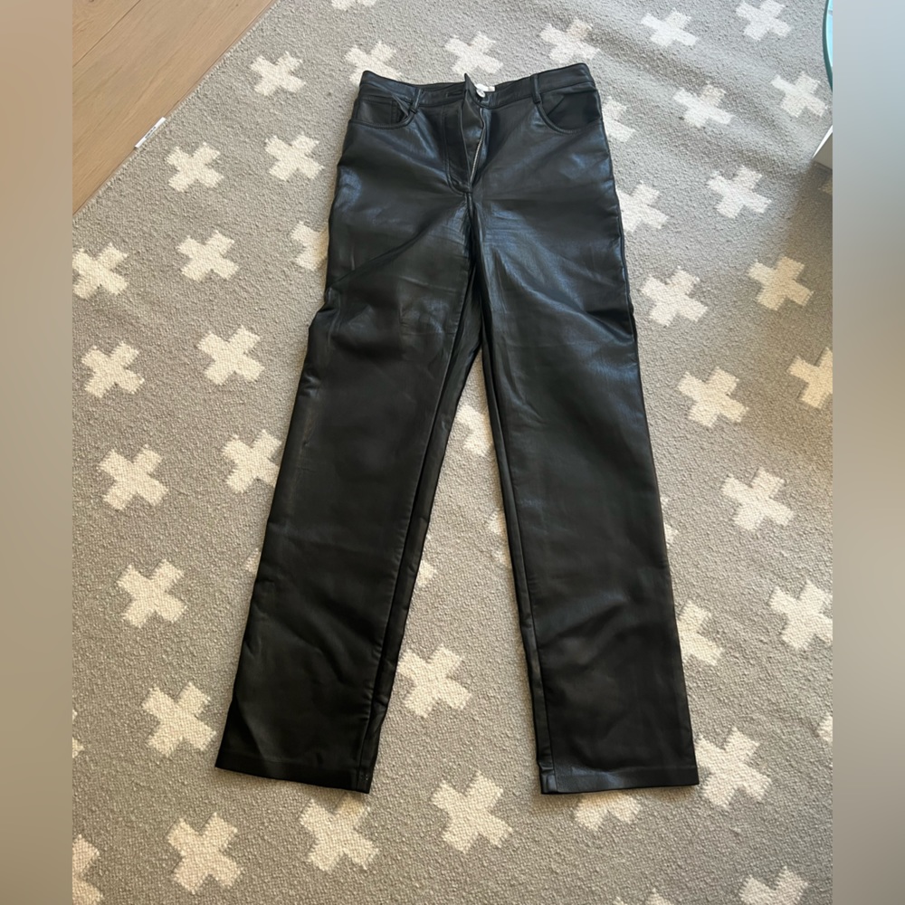 Aritzia Wilfred Leather Pants
